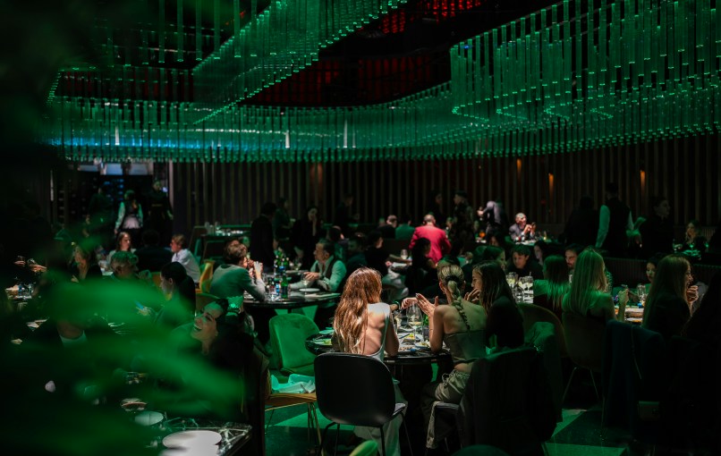 A lively evening in the Tuya Milano restaurant